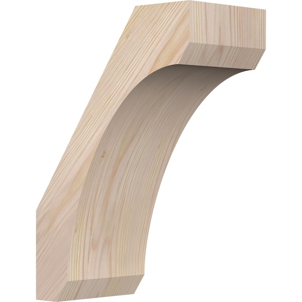 Ekena Millwork 5 1/2"W x 10"D x 14"H Legacy Smooth Knee Brace, Douglas Fir BRC06X10X14LEC00SDF - main